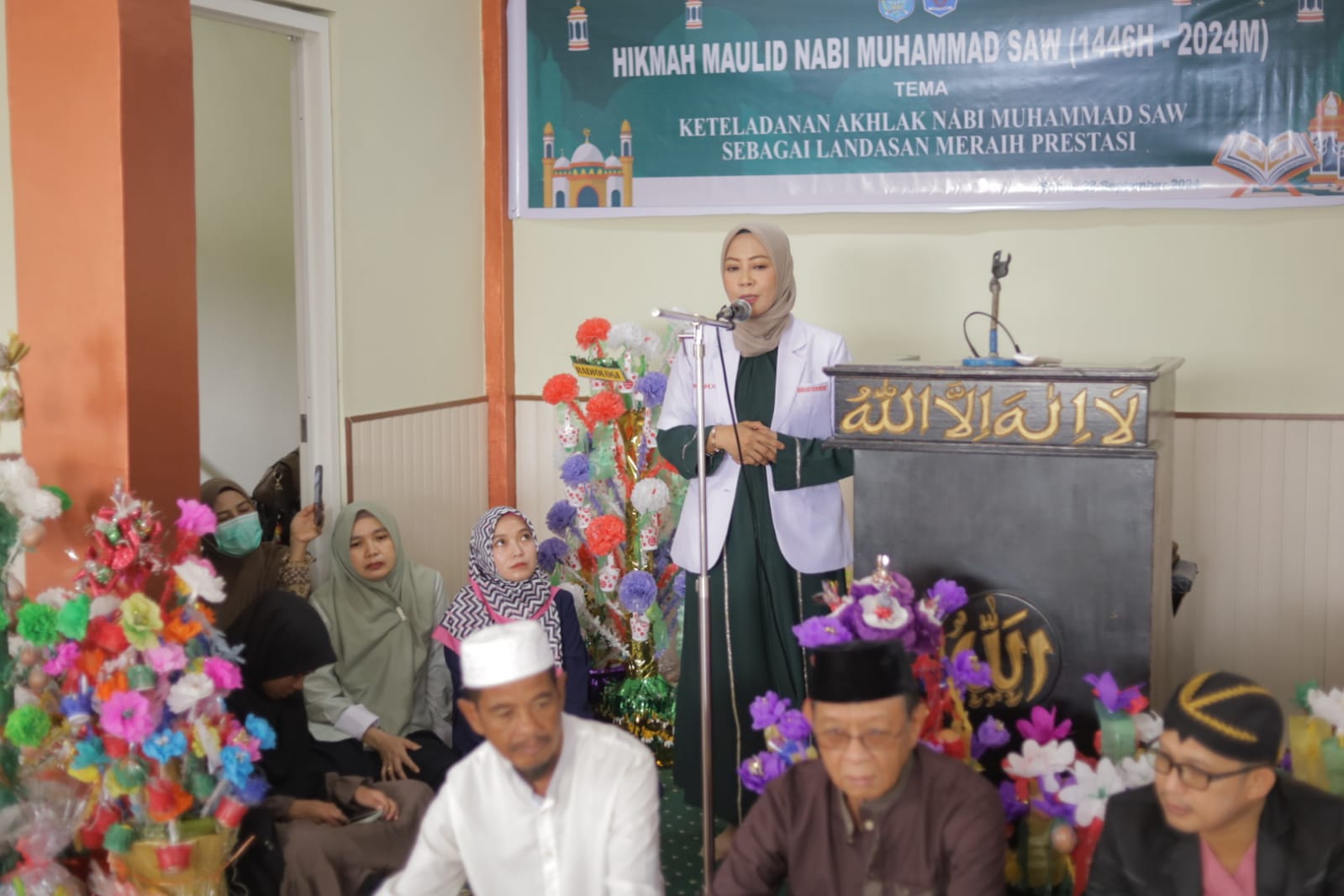 PERAYAAN MAULID NABI MUHAMMAD SAW 1446H-2024M DILAKSANAKAN DI MASJID AL-HAYAH RSUD MOKOPIDO